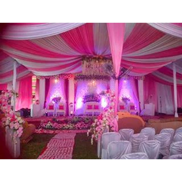 Party Tent Ceiling And Background Marquee
