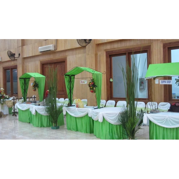 Cheap Buffet Table cover and most complete Jakarta