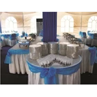 A Variety Of Buffet And Party Table Cover 1