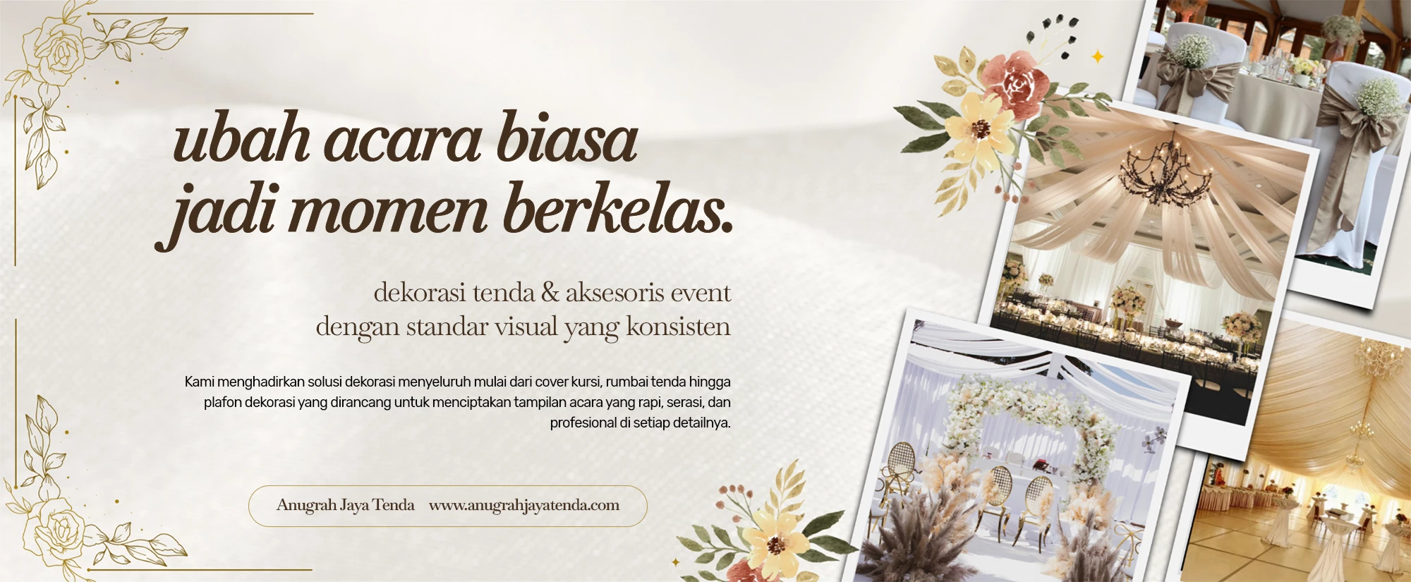 Ubah Acara Biasa Jadi Momen Berkelas
